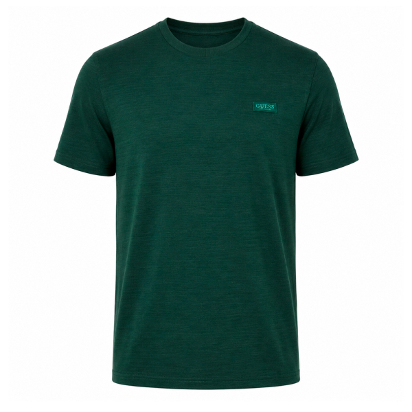 Guess T-shirts Vert - T-SHIRT EN JERSEY TEXTUR - S - Ref 36 €